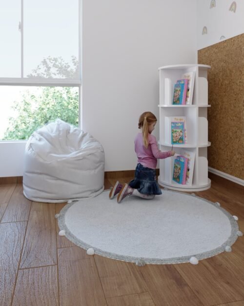 Organizador giratorio 2 Organizador Giratorio de 3 Niveles Blanco