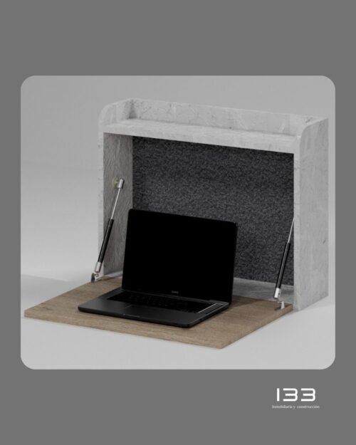 Escritorio Abatible de Pared Minimalista