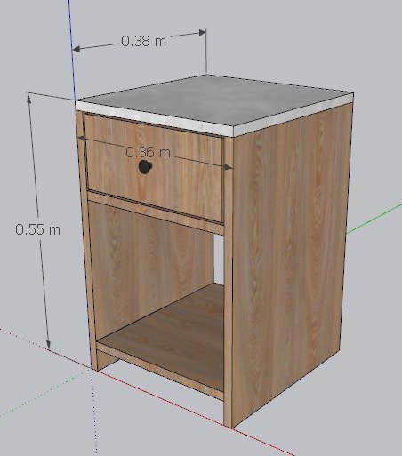 Velador -  Mesa de Noche