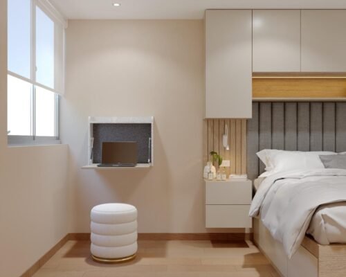 Escritorio Abatible de Pared Minimalista