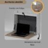 Escritorio Abatible de Pared Minimalista