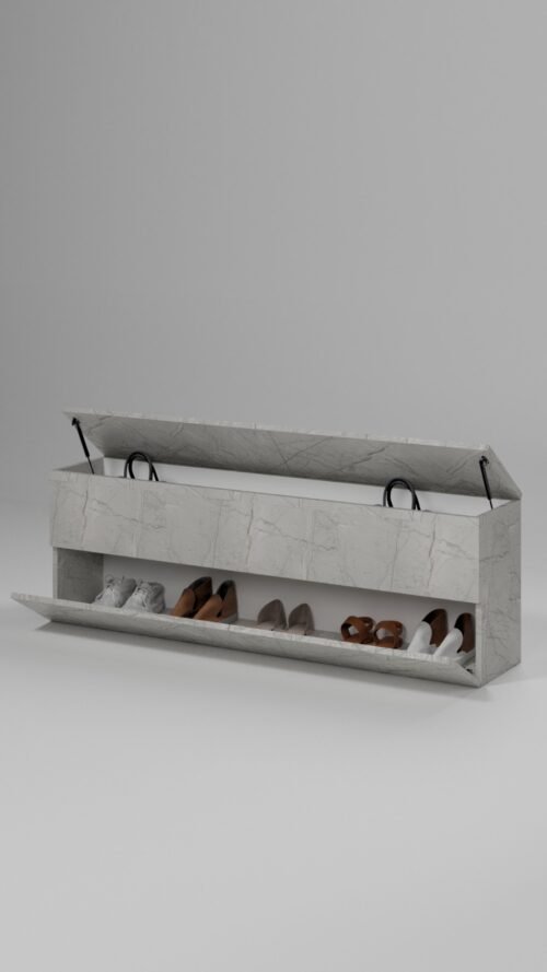 Zapatero de melamina